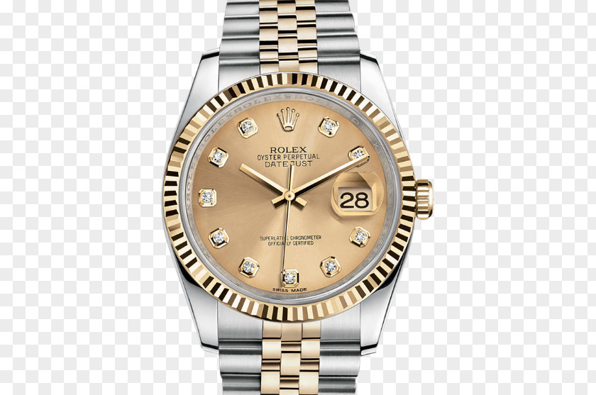 Rolex Datejust Daytona Submariner Colored Gold PNG