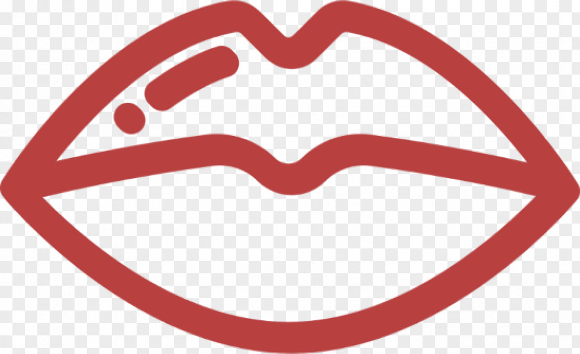 Woman Lips Icon Kiss Human Body Outline PNG