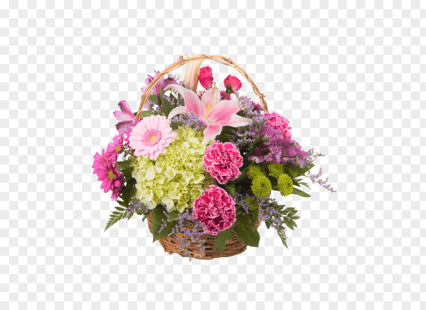 Blush Floral Flower Bouquet Royer's Flowers & Gifts Basket Garden Roses PNG