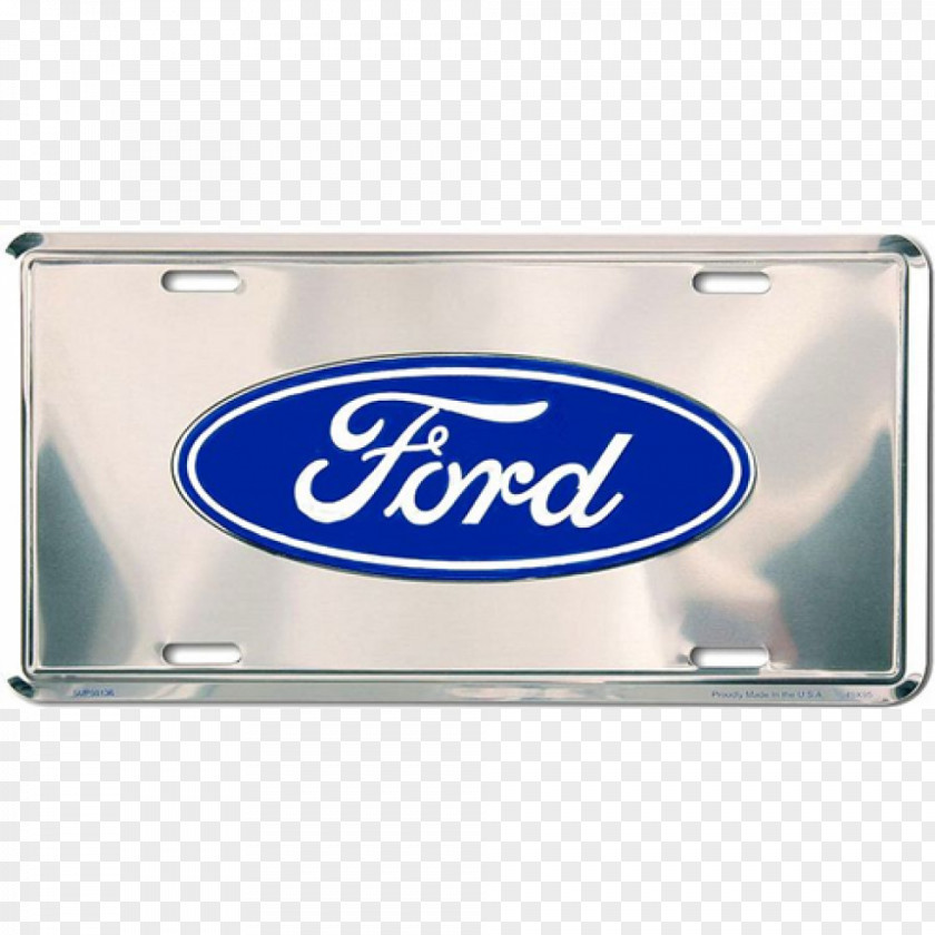 Ford Vehicle License Plates Motor Company Logo PNG