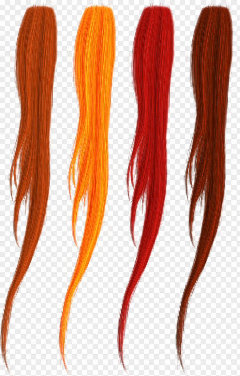 Ginger Hair Coloring Red PNG