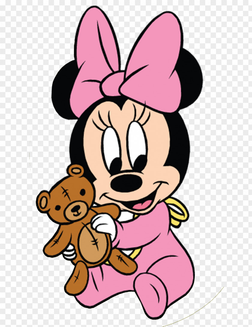 Minnie Mouse Baby Mickey Infant Clip Art PNG