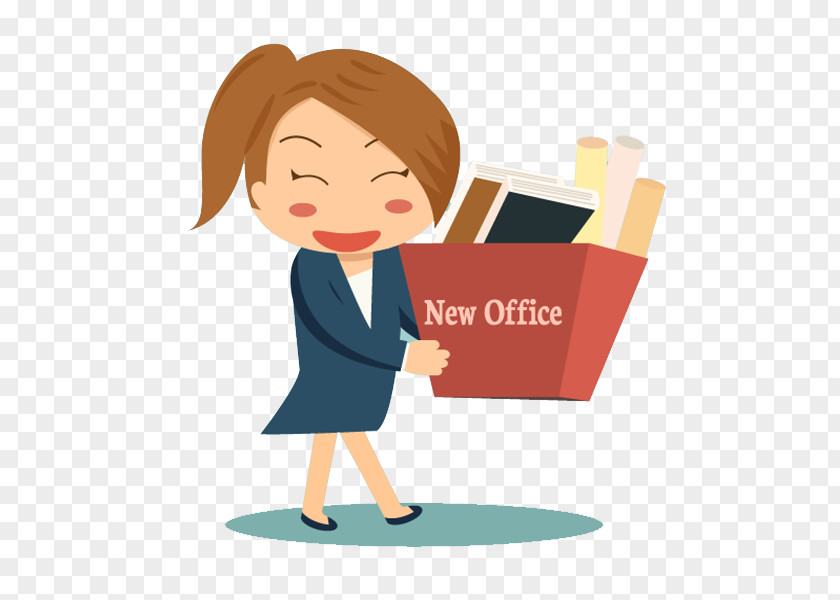 New Job Drawing Relocation Clip Art PNG