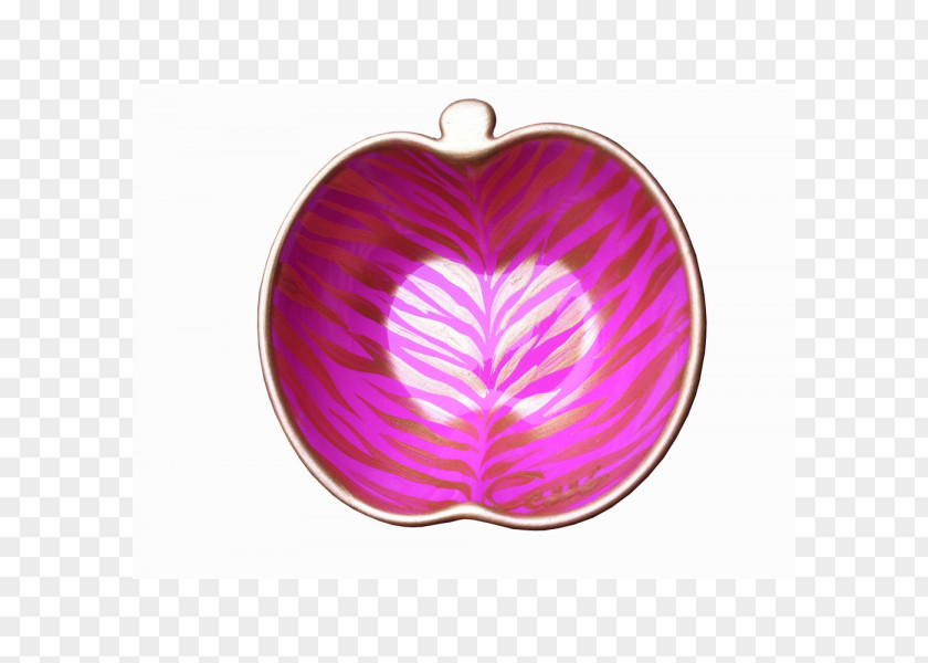 Apple Pink M Dish Gift Zebra PNG