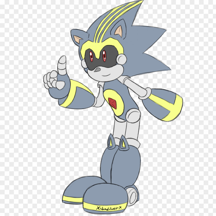 Cat Metal Sonic The Hedgehog Archie Comics Drawing PNG