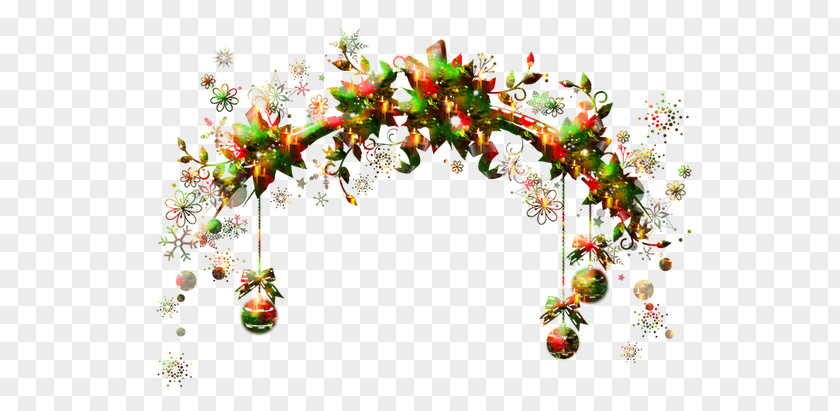 Christmas Ded Moroz New Year Garland PNG