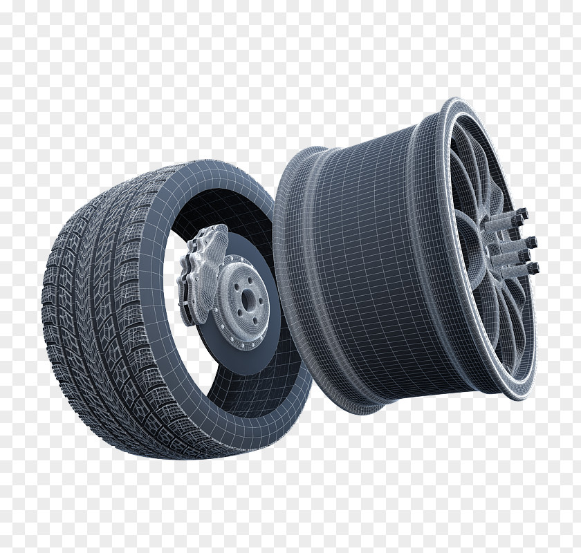 Tire Alloy Wheel Rim Synthetic Rubber PNG