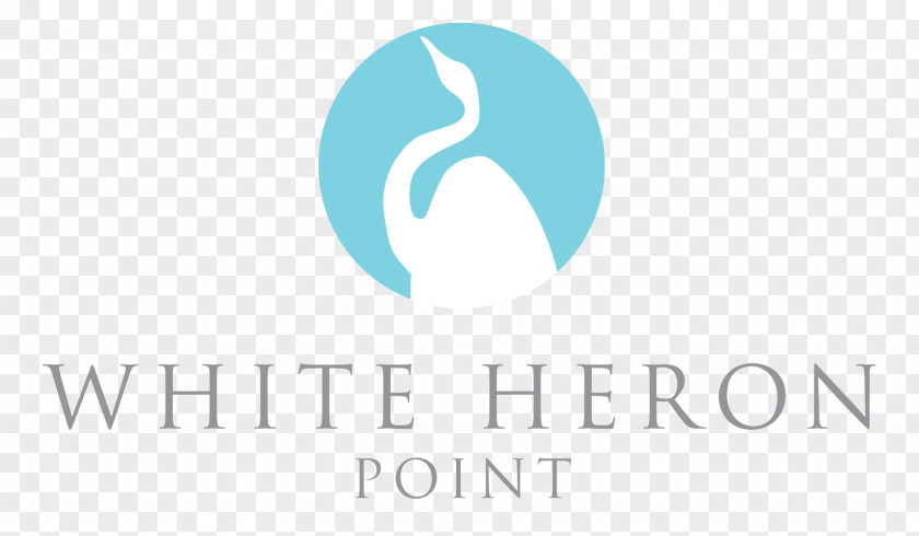 White Heron Logo Vancouver Brand PNG