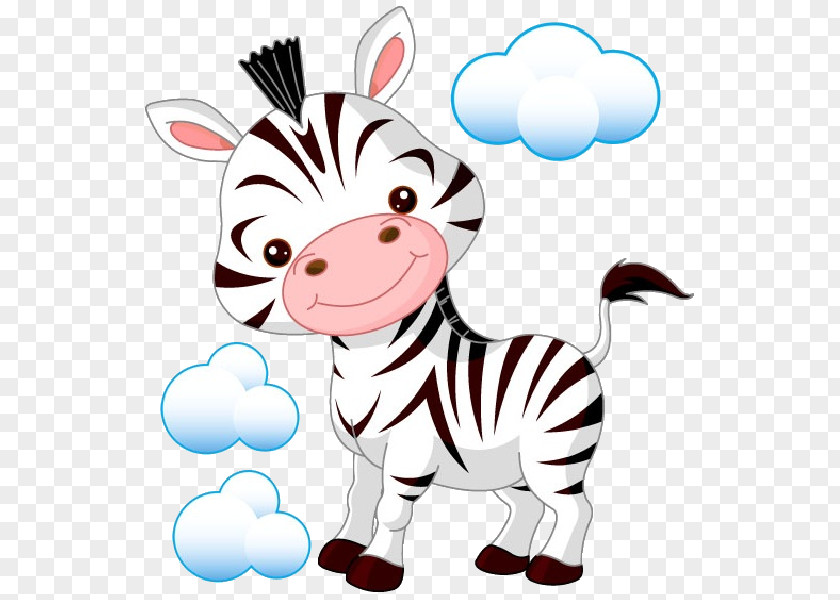 Zebra Giant Panda Horse Child Clip Art PNG