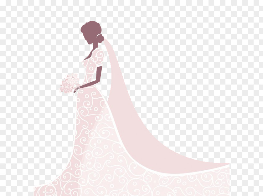 Bride Wedding Dress Gown Shoulder PNG