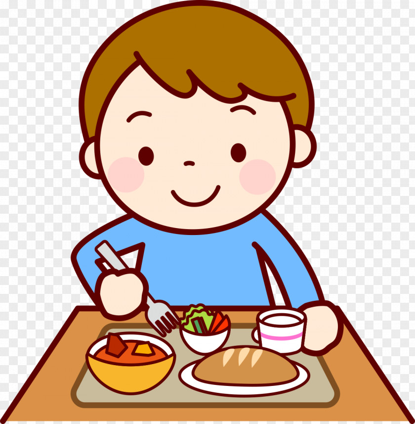 Child Food Eating Lunch Clip Art PNG