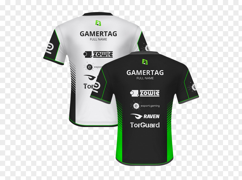 Mock Showcase Jersey T-shirt Counter-Strike: Global Offensive Electronic Sports Sleeve PNG