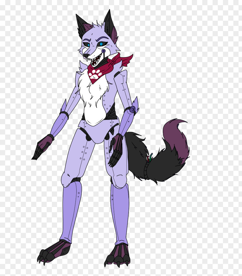 Oc Gray Wolf Five Nights At Freddy's: Sister Location Animatronics Fox Drawing PNG