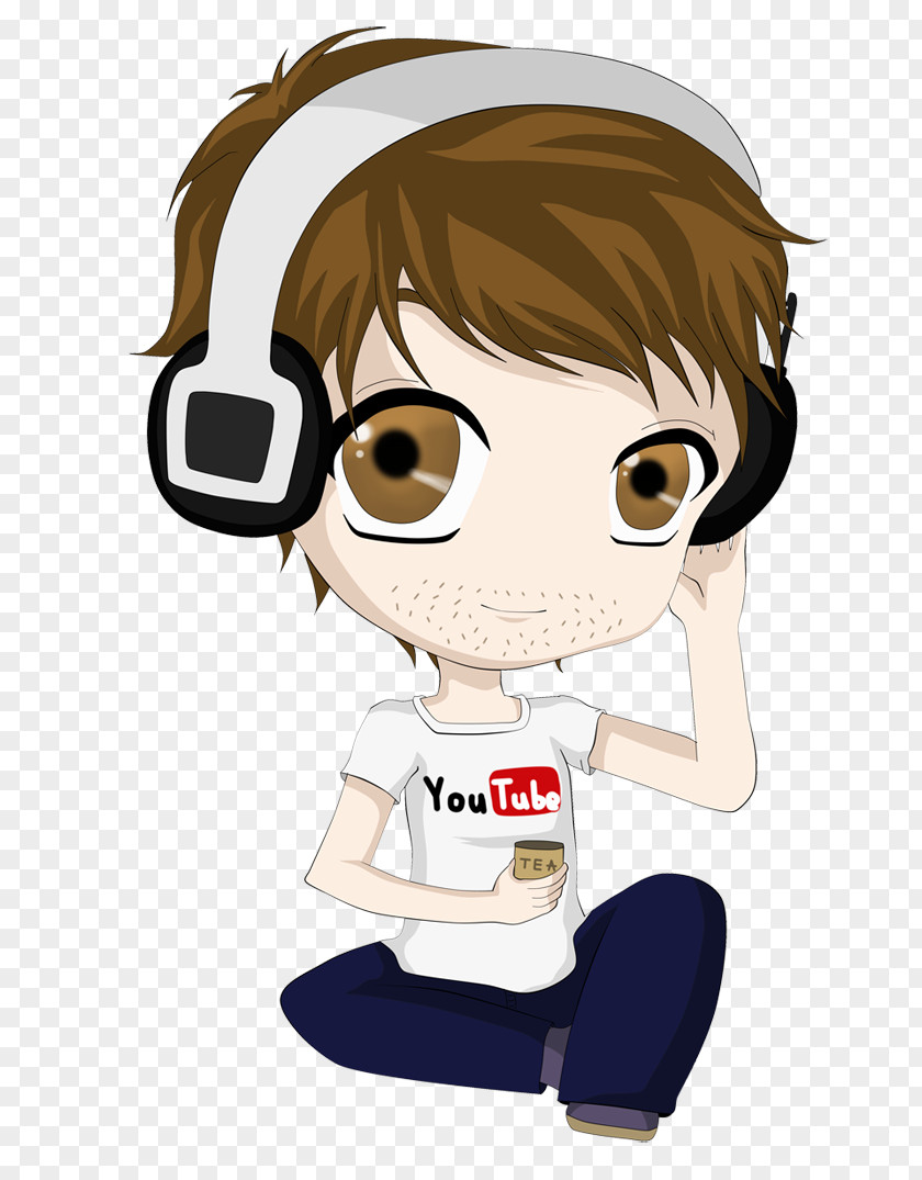 The Guy With Headset YouTuber DeviantArt Fan Art PNG