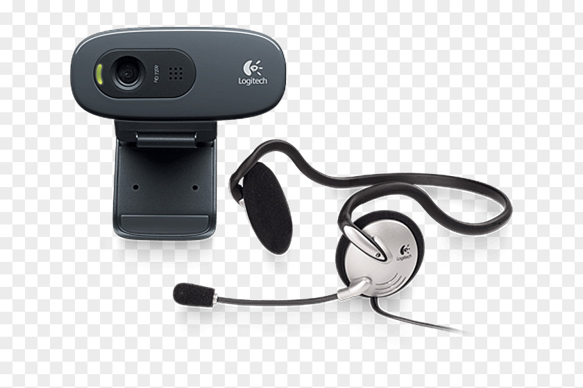 Web Camera Microphone Webcam Logitech Headset Headphones PNG