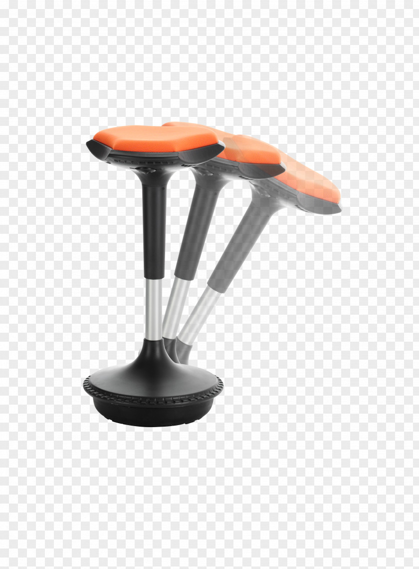 Bergamot Dynamics Sittall Visitor Stool Fabric Seat-Orange Product Design Feces PNG