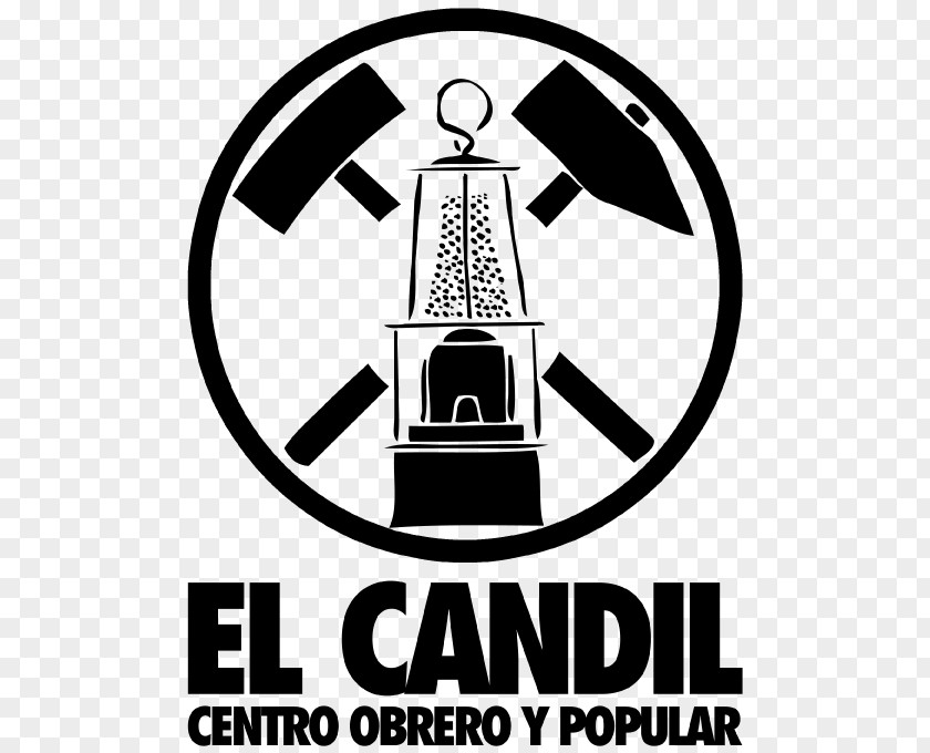 Candil Oil Lamp Laborer Logo Banco Popular Brand PNG