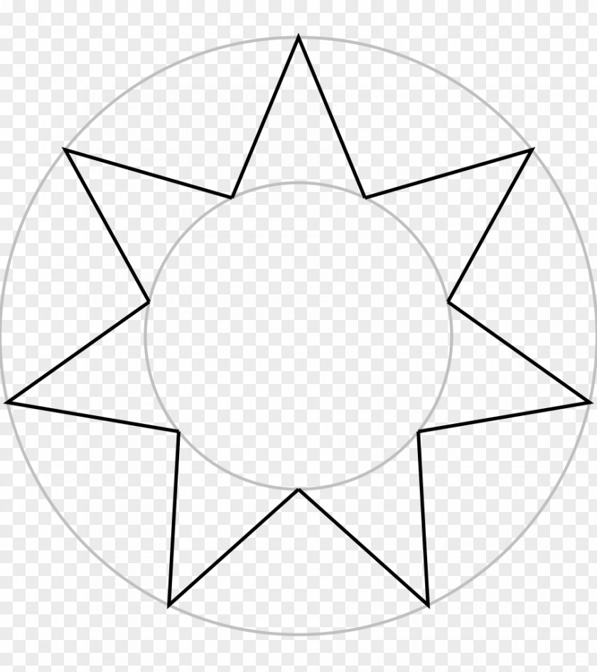 Circle Geometry Star Polygon Angle PNG