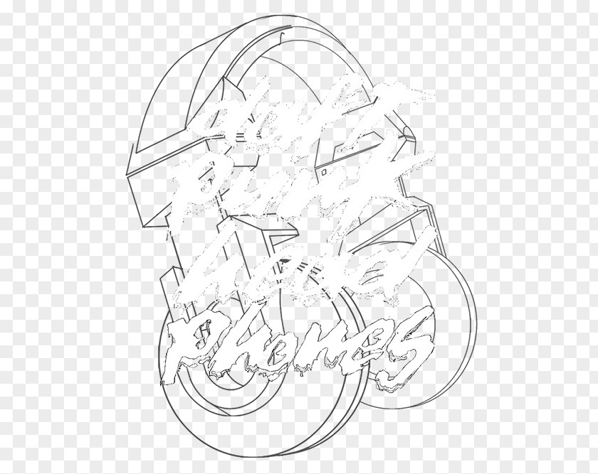 Design Automotive Line Art Sketch PNG