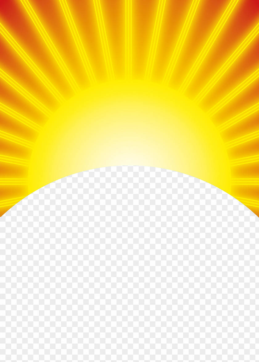 The Sun Rays Shine Bottomless Sunlight Radiance PNG