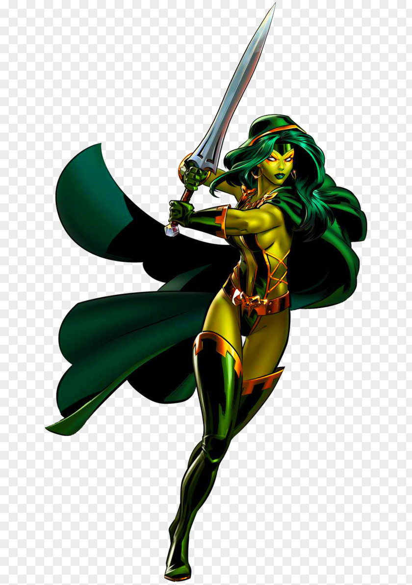 The Ultimate Warrior Gamora Thanos Marvel: Avengers Alliance Nebula Ronan Accuser PNG