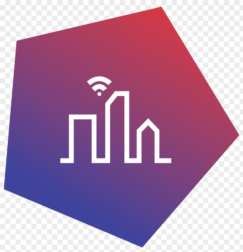 Urban City Smart Logo Infrastructure PNG