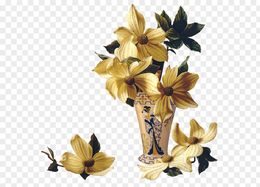 Vase Cut Flowers Floral Design PNG