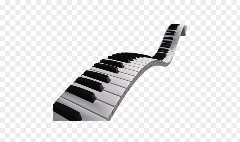 Abstract Piano Keyboard Clip Art PNG