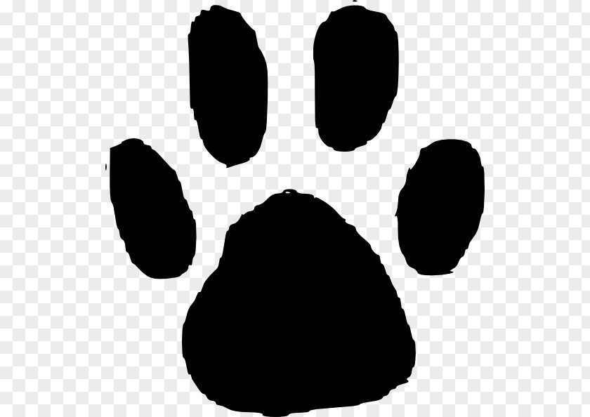 Black Paw Prints Dog Animal Track Footprint Clip Art PNG