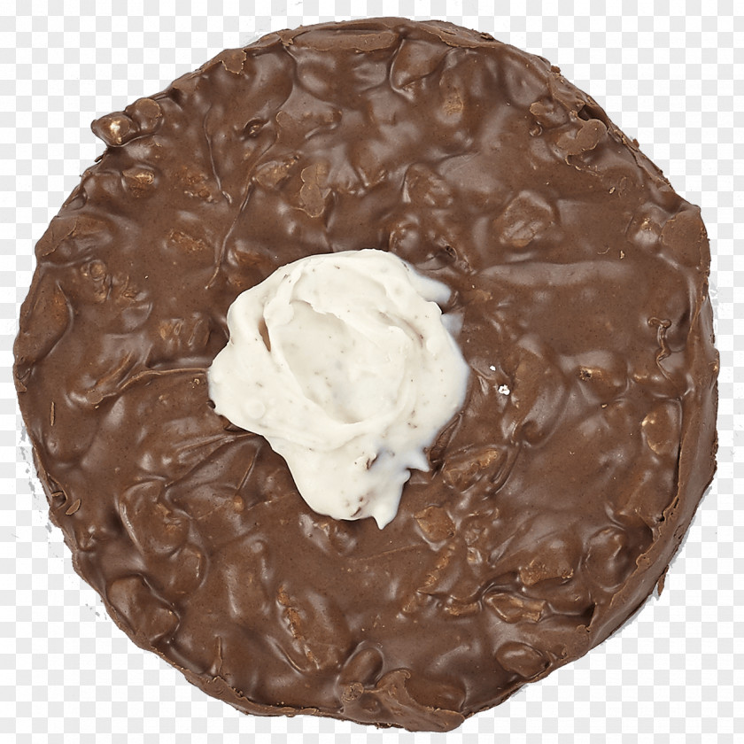 Chocolate Brownie Pecan Praline White PNG