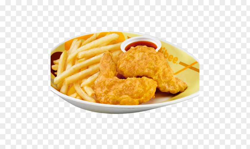 Fried Chicken French Fries McDonald's McNuggets And Chips Crispy PNG