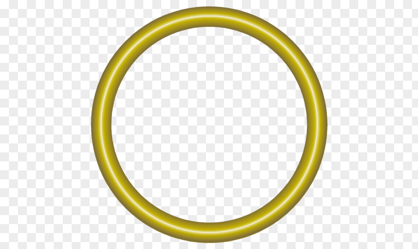 Gold Disk Picture Frames Ring PNG