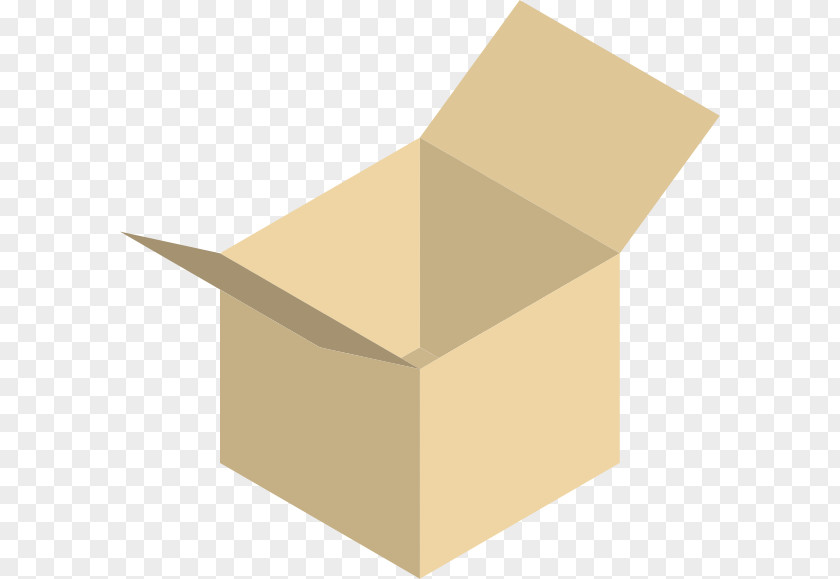 Open Images Cardboard Box Clip Art PNG