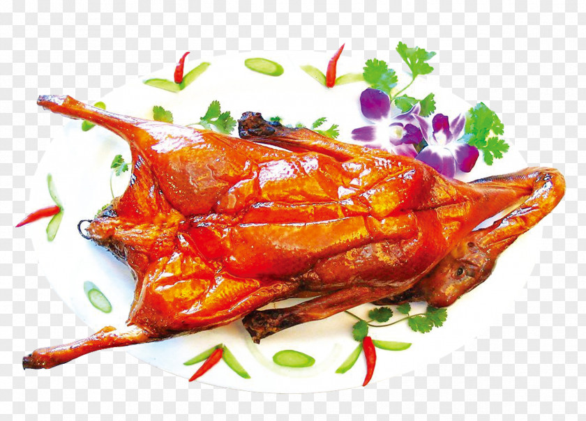 Tea Duck Peking Barbecue Chicken PNG