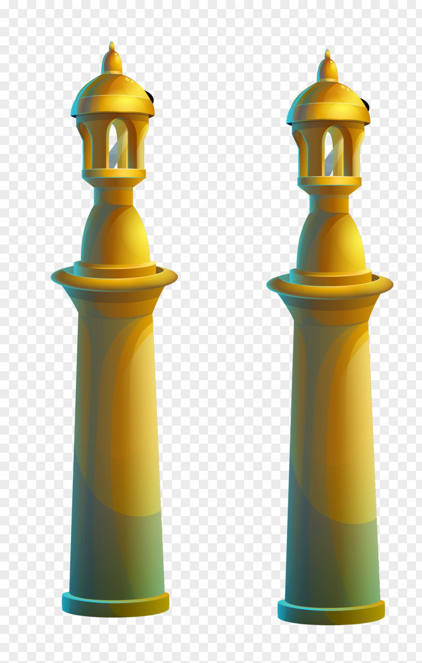 Vector Palace Pillars Column Pier PNG