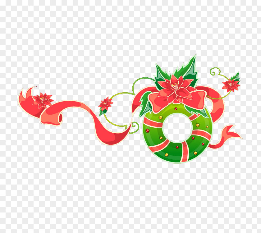 Bow Decoration Pictures Christmas Xmas Garland Clip Art PNG