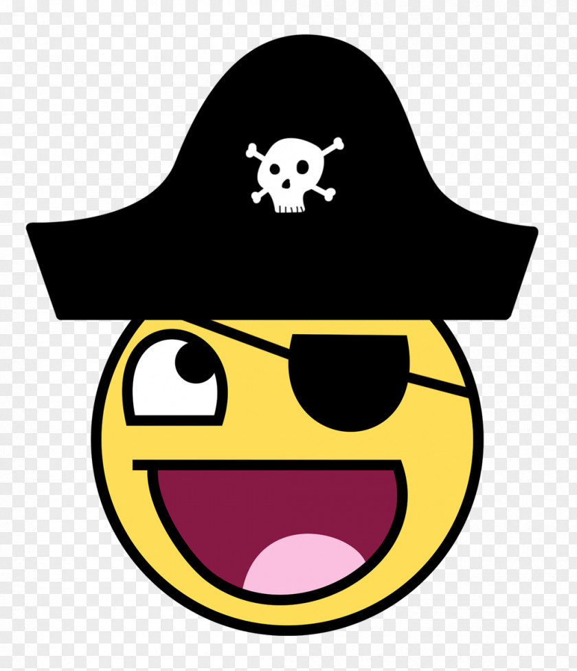 Pirate T-shirt Smiley Face Clip Art PNG