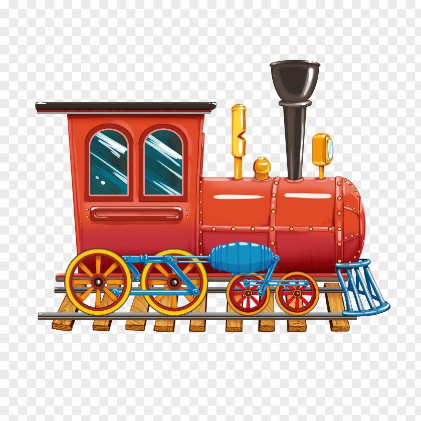 Toy Train Locomotive Computer File PNG