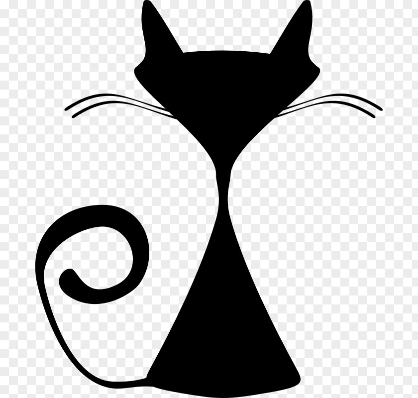 Cat Stencil Whiskers Silhouette Pattern PNG