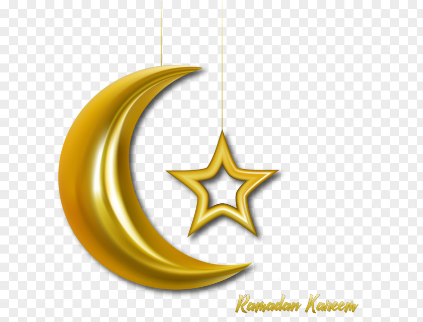Eid Moon Graphics Star PNG