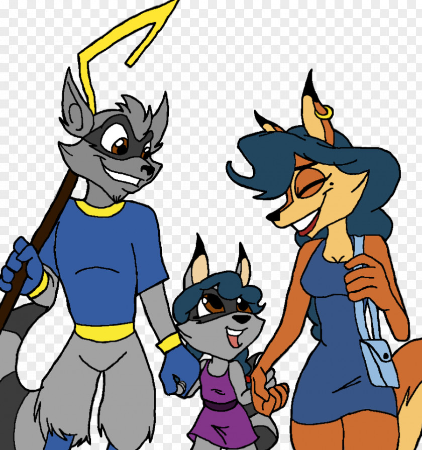 Family Walk Sly Cooper And The Thievius Raccoonus Cooper: Thieves In Time Sanzaru Games Thief PNG
