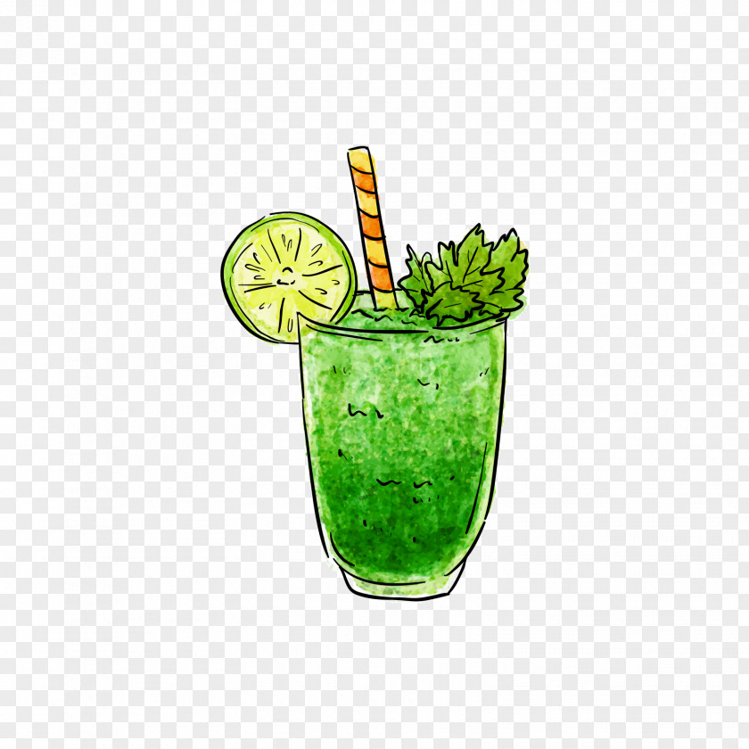 Green Cup With Sand Ice Juice Smoothie Ingredient PNG