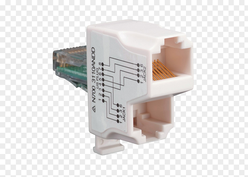 Rj45 DSL Filter Electronics Computer Network Data Adapter PNG
