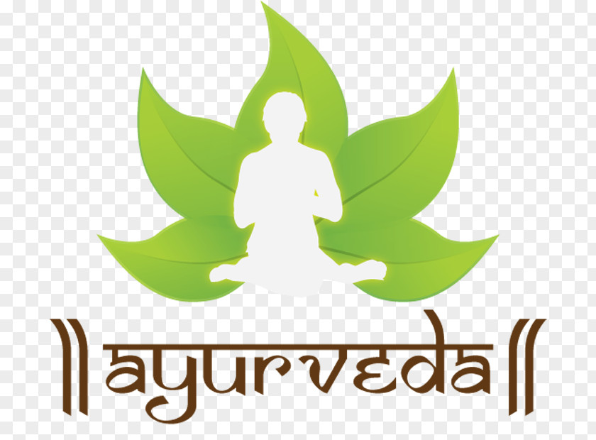 Ayurveda Outline Logo Medicine Therapy Image PNG