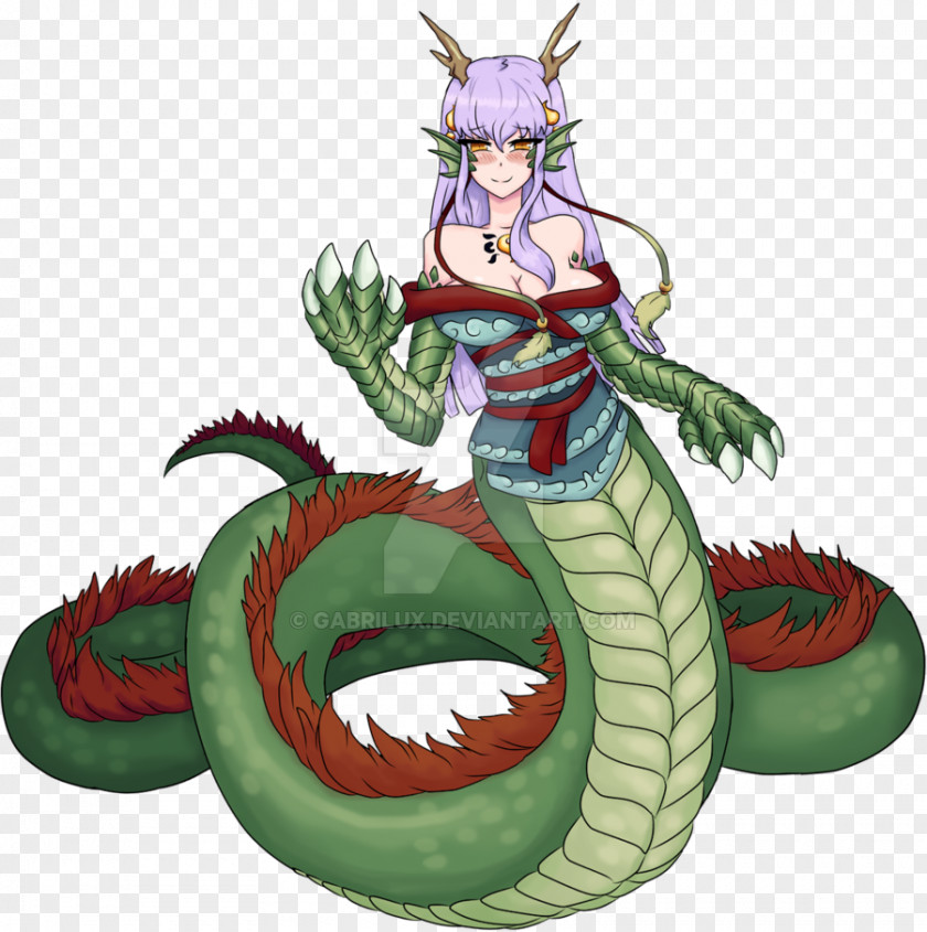 Japan Kimono Lamia Serpent Dragon Monster Musume PNG