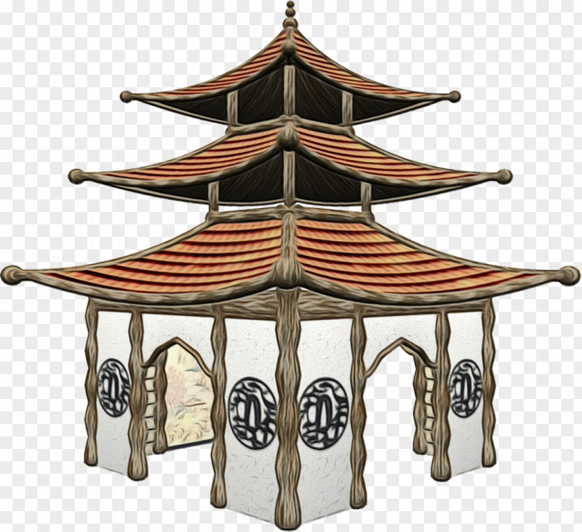 Pagoda Furniture Roof Architecture Table PNG