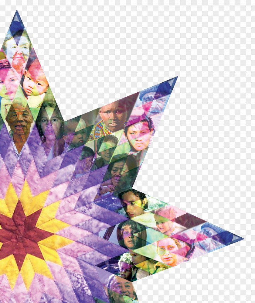 Quilt Textile Triangle PNG