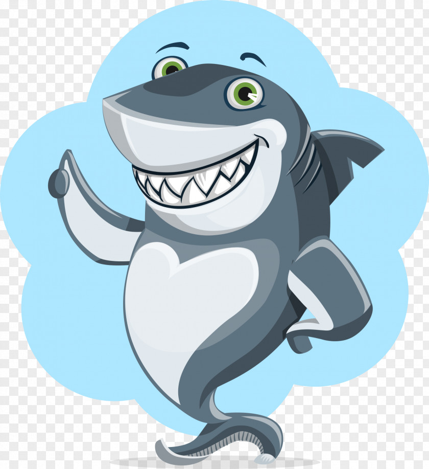 Shark Great White Cuteness Clip Art PNG