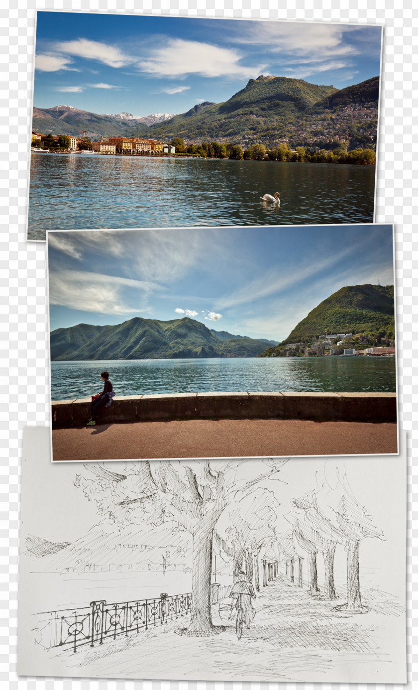 Pale Lugano Italy Oléron Water City PNG