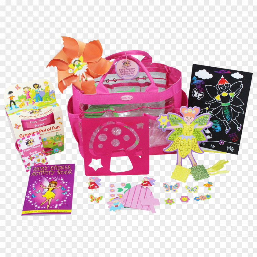 Stickers Door Together Fairy Flower Garden PNG